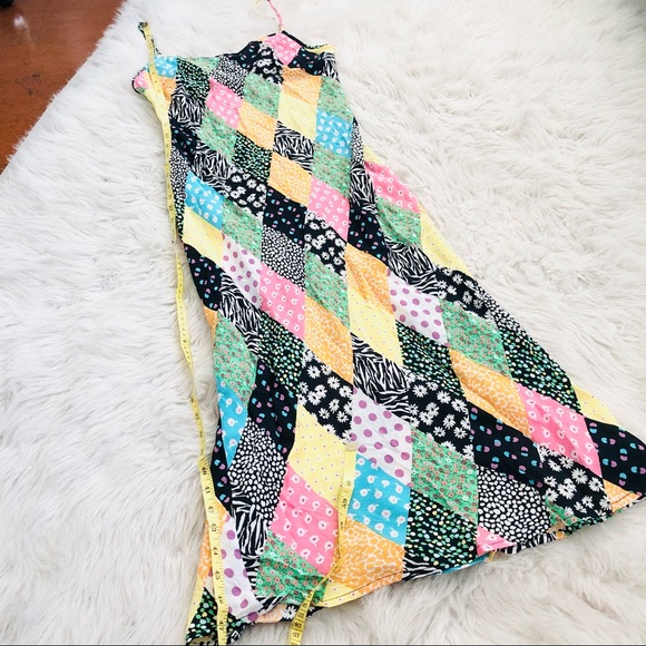 🔥Sales - RIXO for Target Patchwork Floral Slip Dress - Size XS - Picture 6 of 11